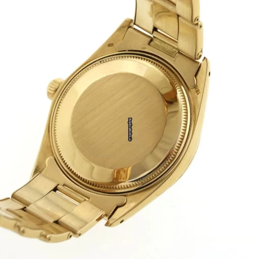 Superior Fakes Rolex Oyster Perpetual Date 1501 Automatic Movement 34mm Yellow Gold Case Watch - Image 4