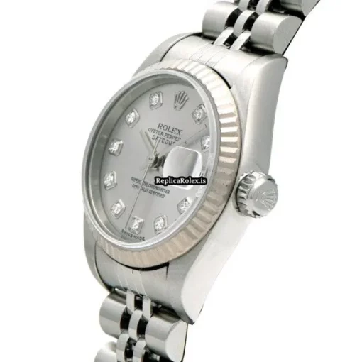 Attractive Replica Rolex Lady-datejust 79174g Automatic Movement 26mm Steel Case Womens Watch - Image 2