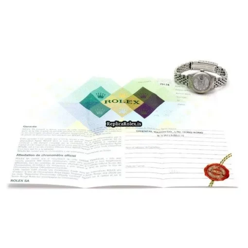 Attractive Replica Rolex Lady-datejust 79174g Automatic Movement 26mm Steel Case Womens Watch - Image 4