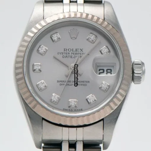 Attractive Replica Rolex Lady-datejust 79174g Automatic Movement 26mm Steel Case Womens Watch - Image 5