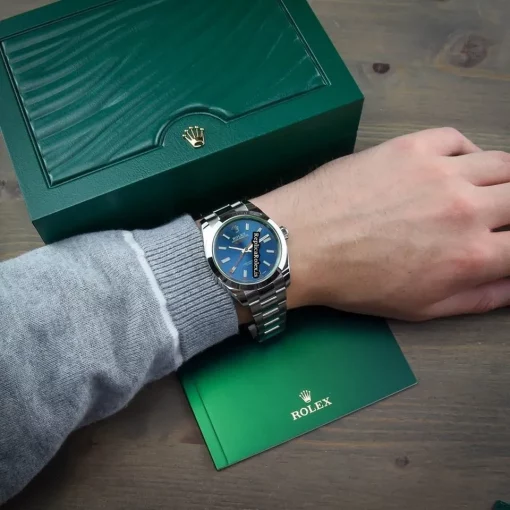 Exquisite Fake Rolex Milgauss 116400gv Caliber 3131 Automatic Movement 40mm Steel Case Mens/unisex Watch - Image 11