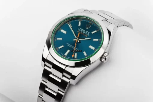Exquisite Fake Rolex Milgauss 116400gv Caliber 3131 Automatic Movement 40mm Steel Case Mens/unisex Watch - Image 6