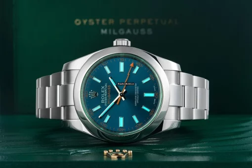 Exquisite Fake Rolex Milgauss 116400gv Caliber 3131 Automatic Movement 40mm Steel Case Mens/unisex Watch - Image 7