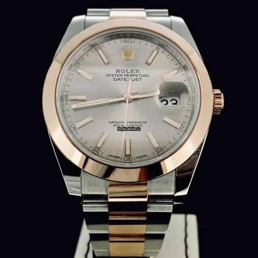 Fabulous Replica Rolex Datejust II 126301 Caliber 3235 Automatic Movement 41mm Gold/steel Case Mens/unisex Watch - Image 2