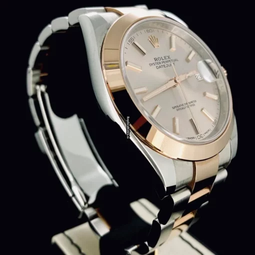 Fabulous Replica Rolex Datejust II 126301 Caliber 3235 Automatic Movement 41mm Gold/steel Case Mens/unisex Watch - Image 3