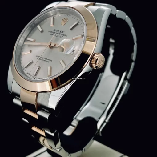 Fabulous Replica Rolex Datejust II 126301 Caliber 3235 Automatic Movement 41mm Gold/steel Case Mens/unisex Watch - Image 5