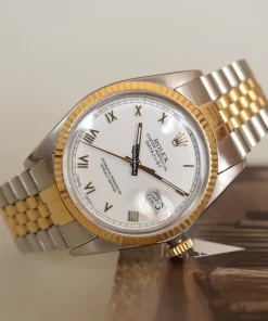 Mind-boggling Clone Rolex Datejust 16013 Caliber 3135 Automatic Movement 36mm Gold/steel Case Mens/unisex Watch