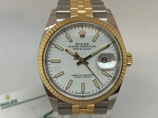 High-end Replica Rolex Datejust 126233 Caliber 3235 Automatic Movement 36mm Gold/steel Case Mens/unisex Watch