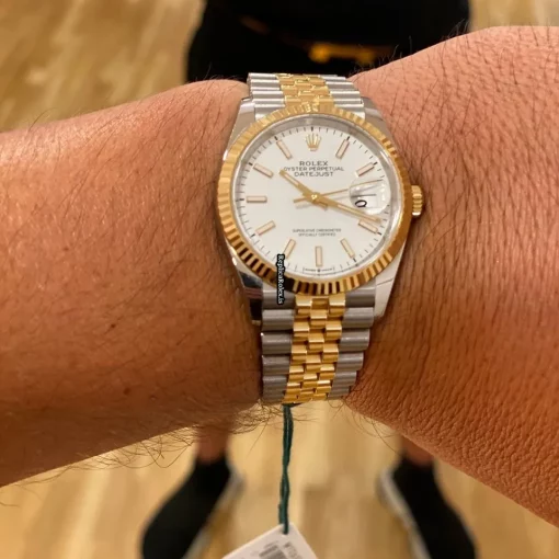 High-end Replica Rolex Datejust 126233 Caliber 3235 Automatic Movement 36mm Gold/steel Case Mens/unisex Watch - Image 7