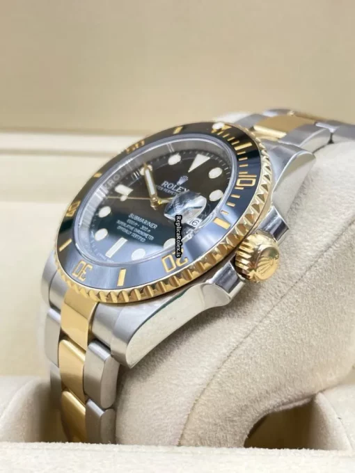 Great Fake Rolex Submariner Date 116613ln Caliber 3135 Automatic Movement 40mm Gold/steel Case Mens/unisex Watch - Image 4