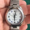 Design Fakes Rolex Oyster Perpetual 31 177200 Caliber 2231 Automatic Movement 31mm Steel Case Womens Watch
