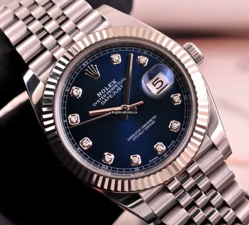 Unique Fake Rolex Datejust 126234-0011 Automatic Movement 36mm Steel Case Womens Watch - Image 2