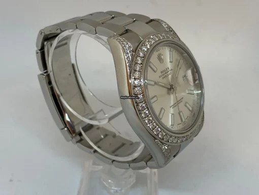 Lovely Replica Rolex Datejust II 116300 Caliber 3136 Automatic Movement 41mm Steel Case Mens/unisex Watch - Image 2