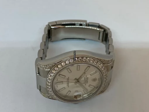 Lovely Replica Rolex Datejust II 116300 Caliber 3136 Automatic Movement 41mm Steel Case Mens/unisex Watch - Image 5
