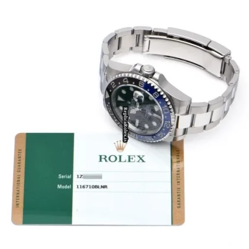 Best Replica Rolex Gmt-master II 116710blnr Caliber 3186 Automatic Movement 40mm Steel Case Watch - Image 5