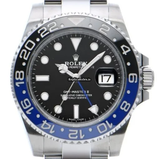 Best Replica Rolex Gmt-master II 116710blnr Caliber 3186 Automatic Movement 40mm Steel Case Watch - Image 6
