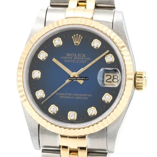 Neat Fake Rolex Lady-datejust 68273g Automatic Movement 31mm Gold/steel Case Mens/unisex Watch