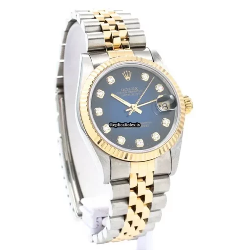 Neat Fake Rolex Lady-datejust 68273g Automatic Movement 31mm Gold/steel Case Mens/unisex Watch - Image 8