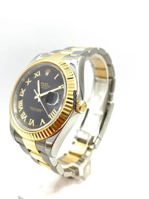Incredible Replica Rolex Datejust II 116333 Caliber 3136 Automatic Movement 41mm Gold/steel Case Mens/unisex Watch - Image 3