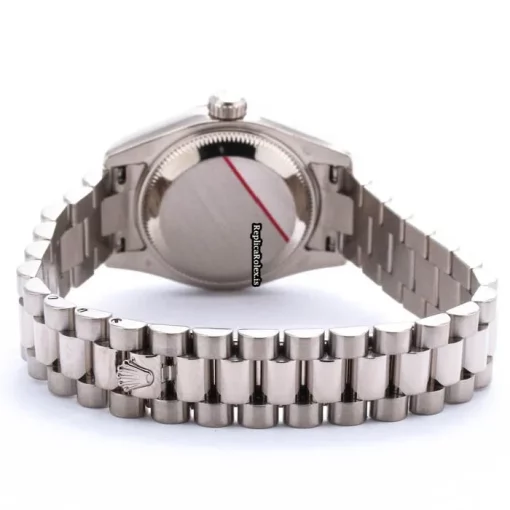 Exquisite Replica Rolex Lady-datejust 179179g Automatic Movement 26mm White Gold Case Womens Watch - Image 5