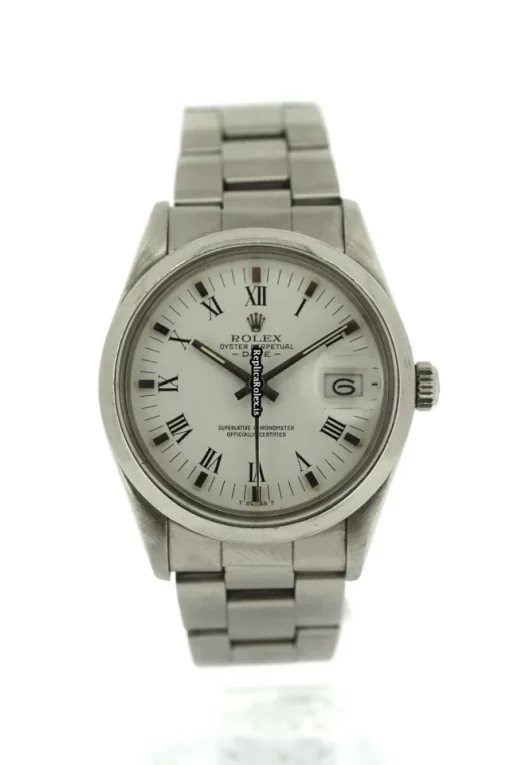 Unique Fake Rolex Oyster Perpetual Date 15000 Automatic Movement 34mm Steel Case Mens/unisex Watch