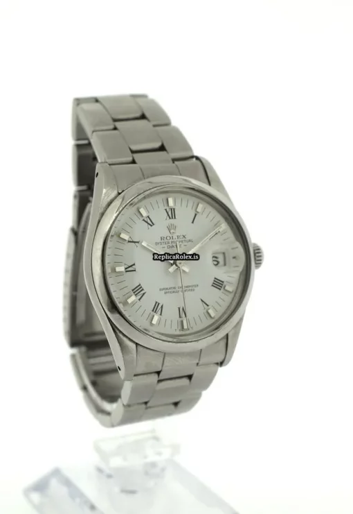 Unique Fake Rolex Oyster Perpetual Date 15000 Automatic Movement 34mm Steel Case Mens/unisex Watch - Image 2