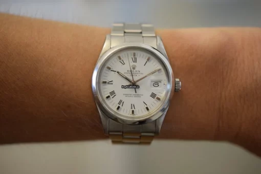 Unique Fake Rolex Oyster Perpetual Date 15000 Automatic Movement 34mm Steel Case Mens/unisex Watch - Image 9