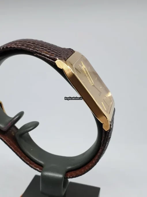 Wholesale Fakes Rolex Cellini 4135 27x36mm Yellow Gold Case Mens/unisex Watch - Image 5