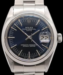 Great Fake Rolex Oyster Perpetual Date 1500 Caliber 1570 Automatic Movement 34mm Steel Case Mens/unisex Watch