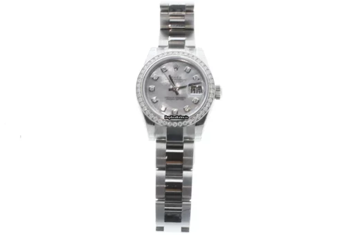Fantastic Replica Rolex Lady-datejust 179384 Caliber 2235 Automatic Movement 26mm Steel Case Womens Watch - Image 3