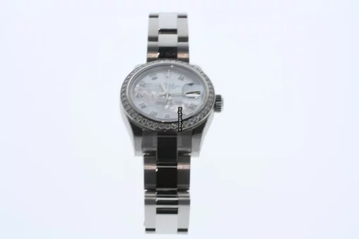 Fantastic Replica Rolex Lady-datejust 179384 Caliber 2235 Automatic Movement 26mm Steel Case Womens Watch - Image 8