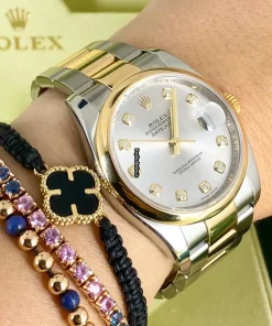 Fantastic Fake Rolex Datejust 116203 Caliber 3135 Automatic Movement 36mm Gold/steel Case Mens/unisex Watch