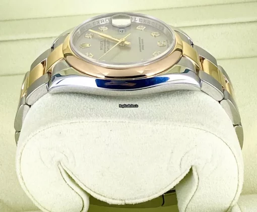 Fantastic Fake Rolex Datejust 116203 Caliber 3135 Automatic Movement 36mm Gold/steel Case Mens/unisex Watch - Image 4