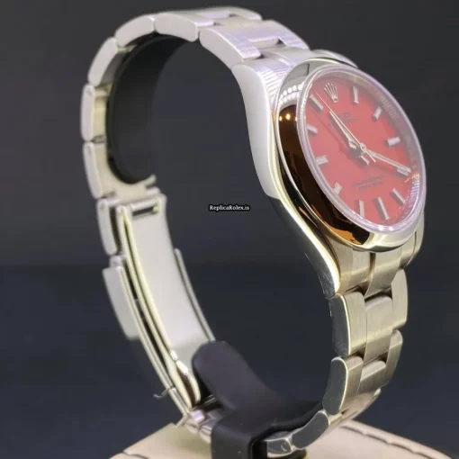 Fine Fakes Rolex Oyster Perpetual 31 277200 Caliber 2232 Automatic Movement 31mm Steel Case Womens Watch - Image 3