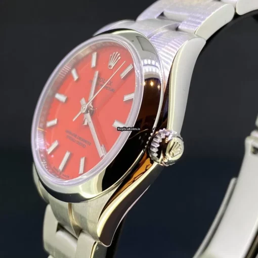 Fine Fakes Rolex Oyster Perpetual 31 277200 Caliber 2232 Automatic Movement 31mm Steel Case Womens Watch - Image 5
