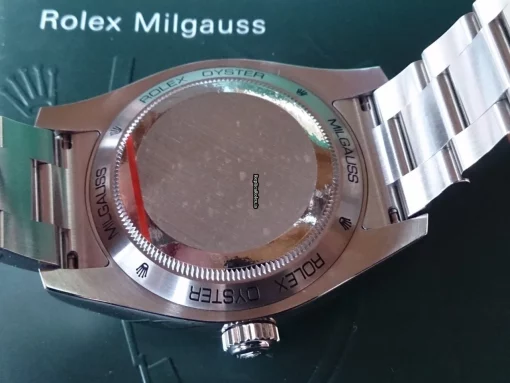 Awesome Replica Rolex Milgauss 116400gv Automatic Movement Steel Case Mens/unisex Watch - Image 11