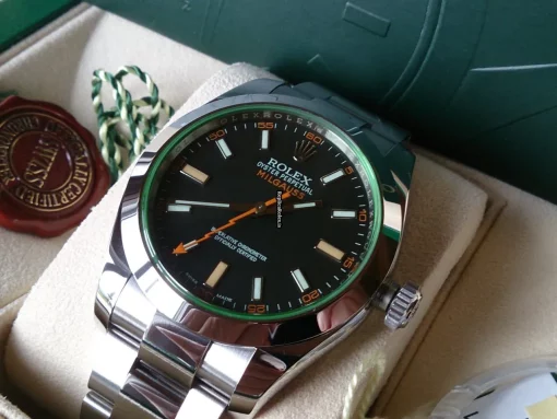 Awesome Replica Rolex Milgauss 116400gv Automatic Movement Steel Case Mens/unisex Watch - Image 14