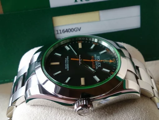 Awesome Replica Rolex Milgauss 116400gv Automatic Movement Steel Case Mens/unisex Watch - Image 4