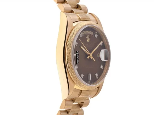 Awesome Fake Rolex Day-date 36 18238 Caliber 3055 Automatic Movement 36mm Yellow Gold Case Mens/unisex Watch - Image 3
