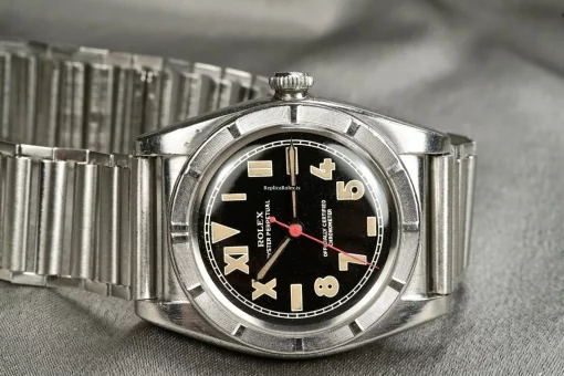 Best Fake Rolex Bubble Back 3372 Caliber 630 Automatic Movement 32,3mm Steel Case Mens/unisex Watch - Image 5