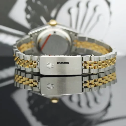 Nice Replica Rolex Lady-datejust 69173 Caliber 2135 Automatic Movement 26x42mm Gold/steel Case Womens Watch - Image 12