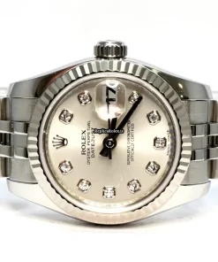 Lovely Replica Rolex Lady-datejust 179174 Caliber 2235 Automatic Movement 26mm Steel Case Womens Watch