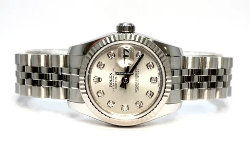 Lovely Replica Rolex Lady-datejust 179174 Caliber 2235 Automatic Movement 26mm Steel Case Womens Watch