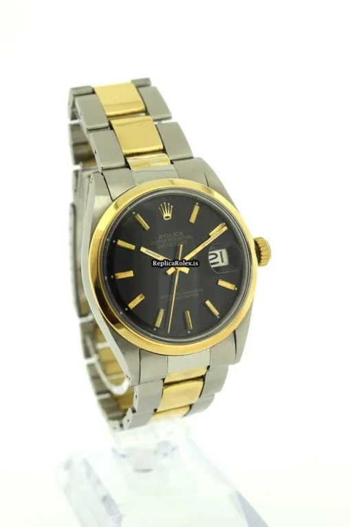Wonderful Replica Rolex Datejust 1600 Automatic Movement 35mm Gold/steel Case Mens/unisex Watch - Image 2
