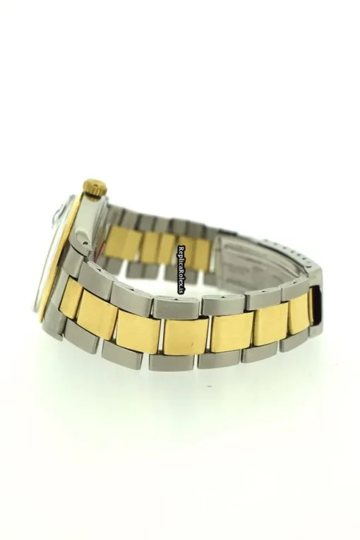 Wonderful Replica Rolex Datejust 1600 Automatic Movement 35mm Gold/steel Case Mens/unisex Watch - Image 4