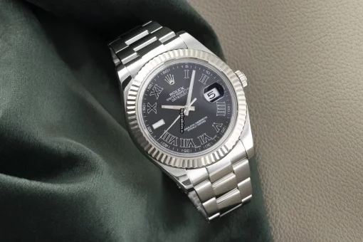 Offering Replica Rolex Datejust II 116334 Caliber 3136 Automatic Movement 41mm Gold/steel Case Mens/unisex Watch - Image 2