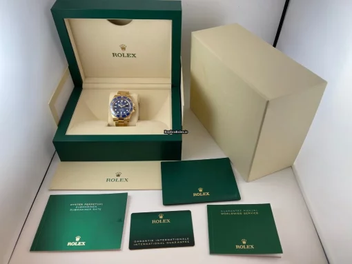 Fantastic Replica Rolex Submariner 126618lb Caliber 3235 Automatic Movement 41mm Yellow Gold Case Mens/unisex Watch - Image 6