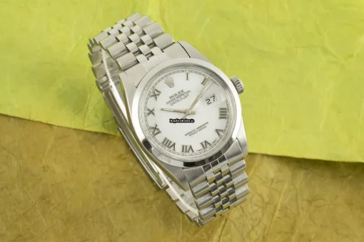 Unique Fake Rolex Datejust 16000 Caliber 3035 Automatic Movement 36mm Steel Case Mens/unisex Watch - Image 2