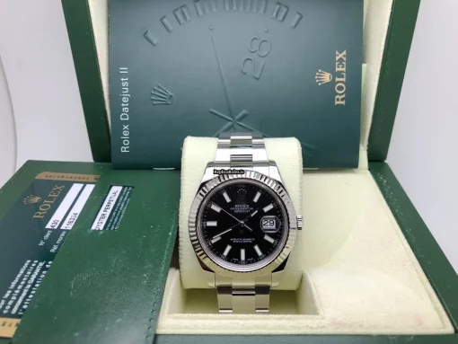 Wonderful Clone Rolex Datejust II 116334 Caliber 3136 Automatic Movement 41mm Steel Case Mens/unisex Watch - Image 16