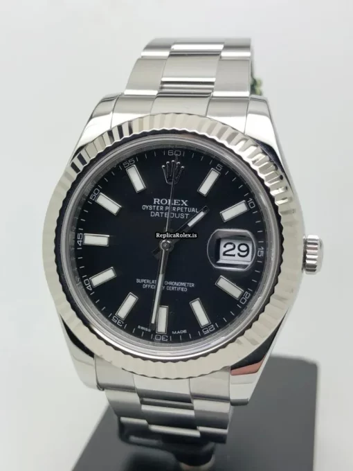 Wonderful Clone Rolex Datejust II 116334 Caliber 3136 Automatic Movement 41mm Steel Case Mens/unisex Watch - Image 5
